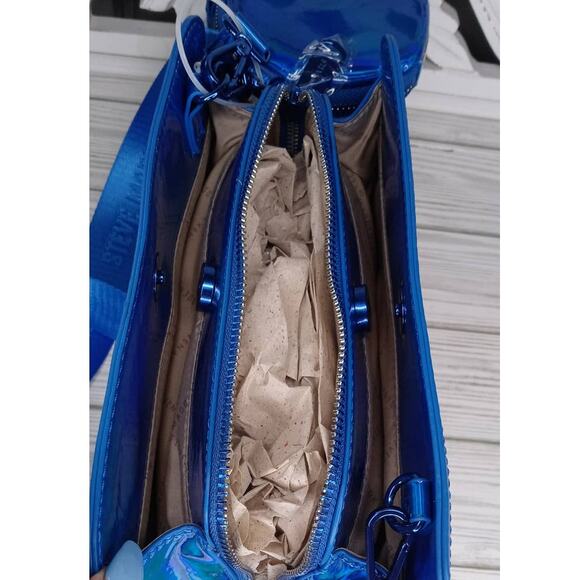 Steven Madden Blue Blima Crossbody Purse - New - Picture 7 of 10